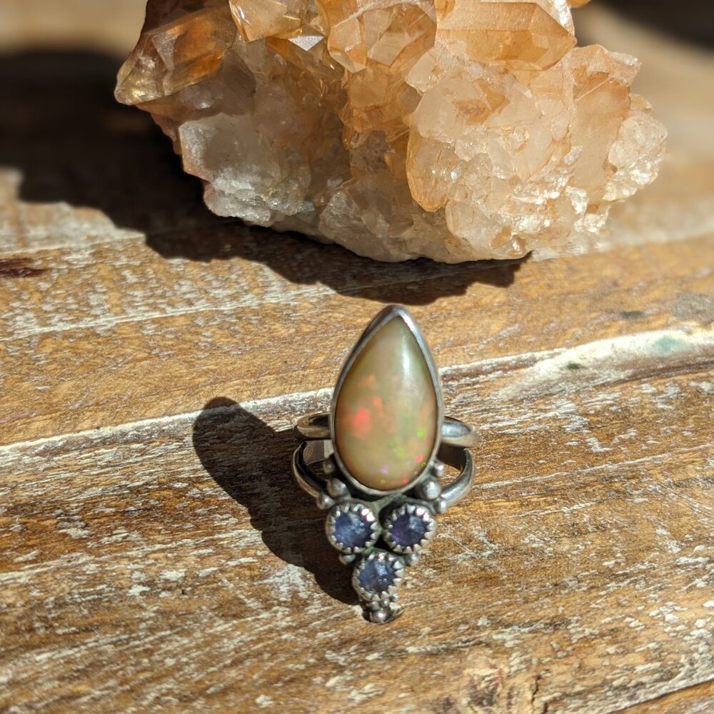 Opal statement ring - Picture 10 of 10